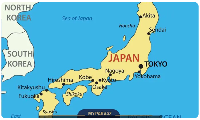 Map of Japan